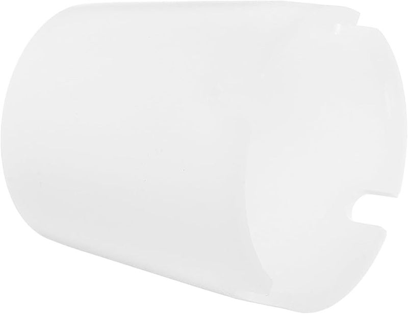 White Plastic Diffuser Dome Flashlight Cover Non Glare Camping Accessory - Image 1